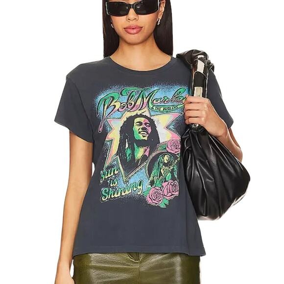DAYDREAMER Bob Marley & the Wailers Sun is Shining Tour Tee Size Large MSRP $88 - Picture 4 of 13